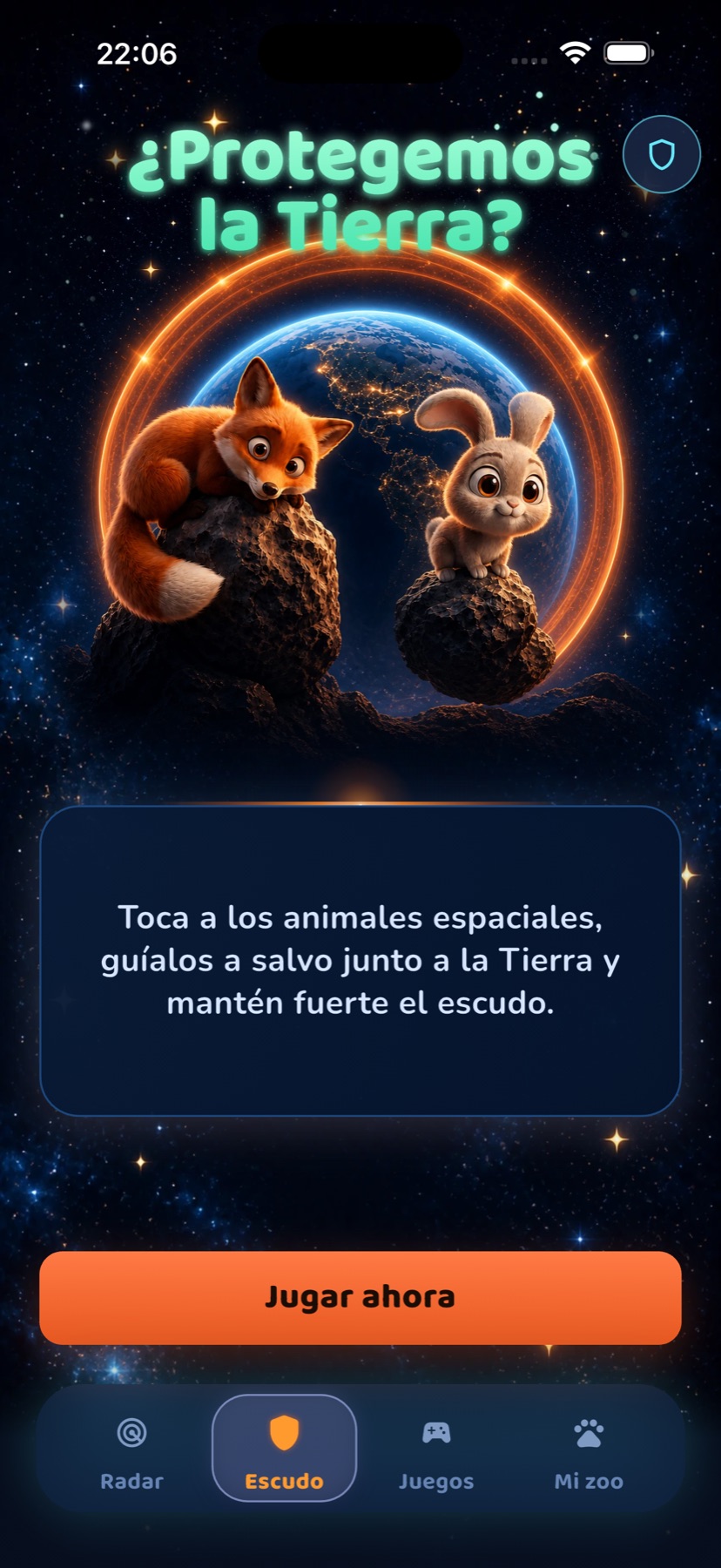 Rockimals · Escudo terrestre